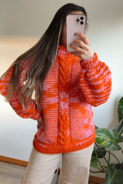 Sweater Roseanaranjado