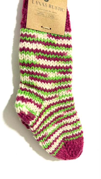 Calceta 17 · Morado Verde