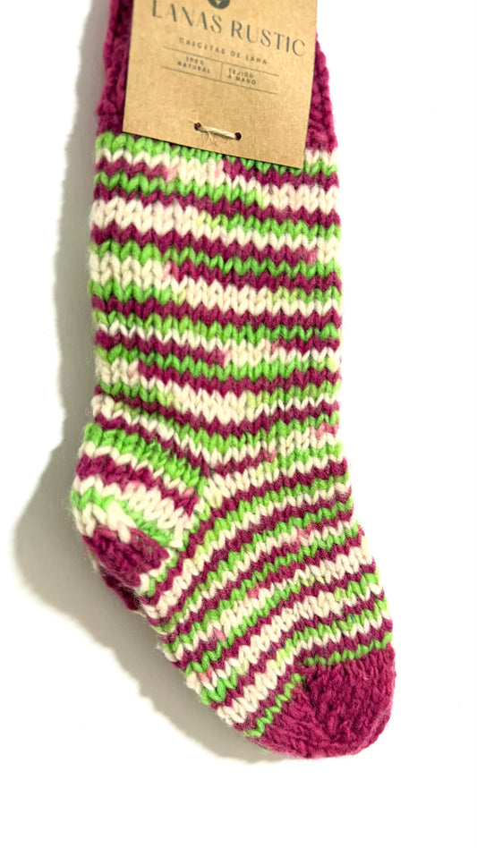 Calceta 17 · Morado Verde