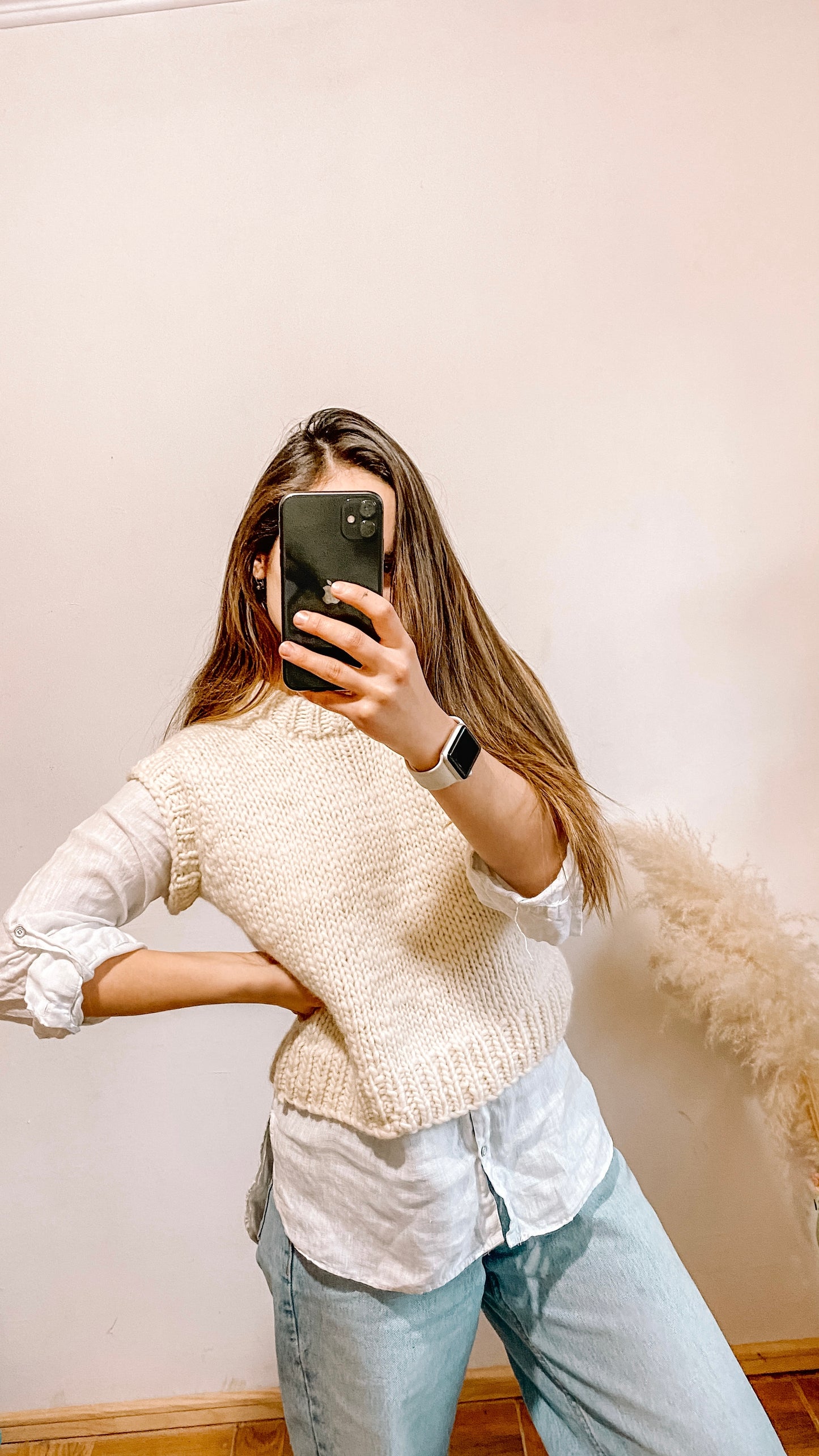 Sweater sin manga Merino